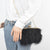Faux Fur Frame Box Clutch: Green