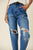 Distressed Slouchy Jean