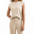 Soft & Stylish Knit Top and Pant Set SET155: Orange