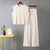 Soft & Stylish Knit Top and Pant Set SET155: Orange