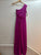 6223 - Long plain, sleeveless dress: Water Green / YOU