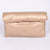 Soft Poly Clutch Bag: Gold