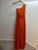 6223 - Long plain, sleeveless dress: Water Green / YOU