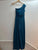 6223 - Long plain, sleeveless dress: Water Green / YOU