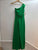 6223 - Long plain, sleeveless dress: Water Green / YOU