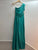6223 - Long plain, sleeveless dress: Water Green / YOU
