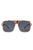Retro Square Aviator Vintage Flat Top Sunglasses