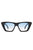 Women Retro Cat Eye Fashion Square Sunglasses