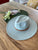 Wide brim panama hat in vegan felt